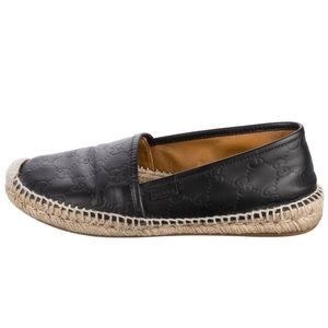 Gucci Leather Espadrilles Size 41